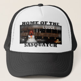 Sasquatch hat. trucker hat