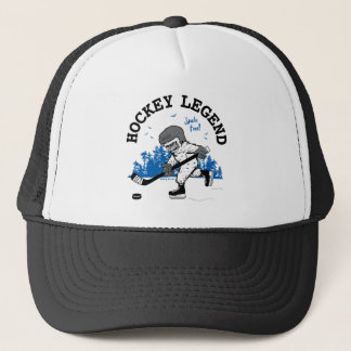 Sasquatch Hockey Legend Bigfoot Trucker Hat
