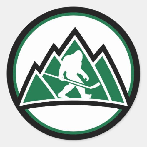 Sasquatch Hockey Sticker _ Home 