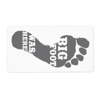 Sasquatch Hunter - Bigfoot Label