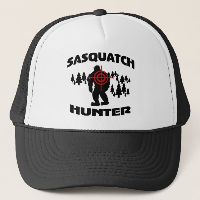 Sasquatch Hunter Trucker Hat (Front)