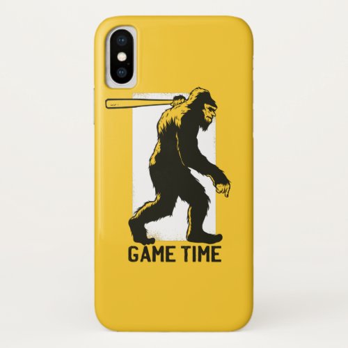 Sasquatch Hunting iPhone XS Case