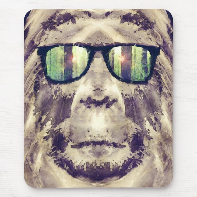 Sasquatch Incognito Mouse Pad (Front)