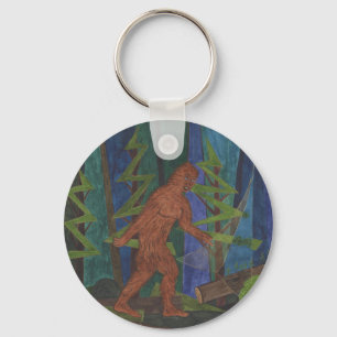 Sasquatch Keychain