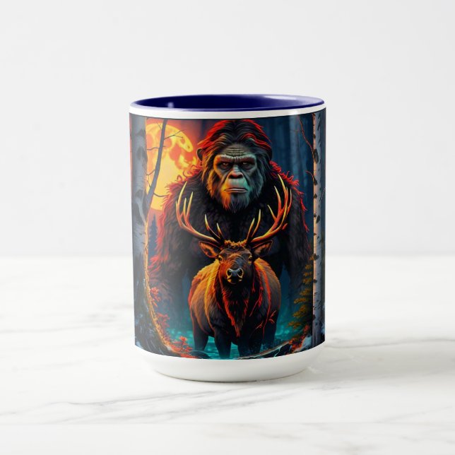 Sasquatch Moonlit Hunt Mug (Center)