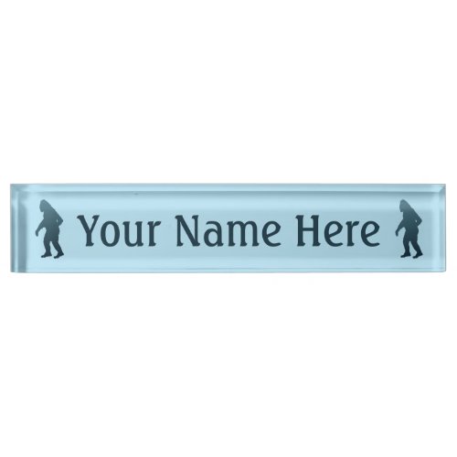 Sasquatch Nameplate