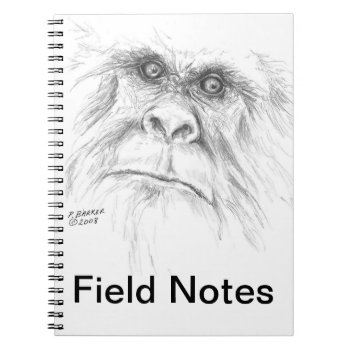 Sasquatch Notebook by letstalkbigfoot at Zazzle