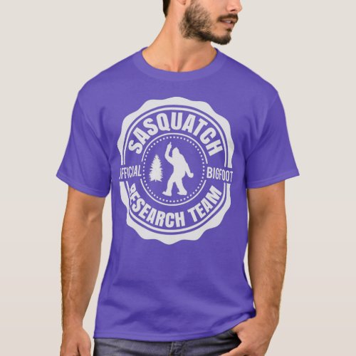 Sasquatch official bigfoot research team T_Shirt