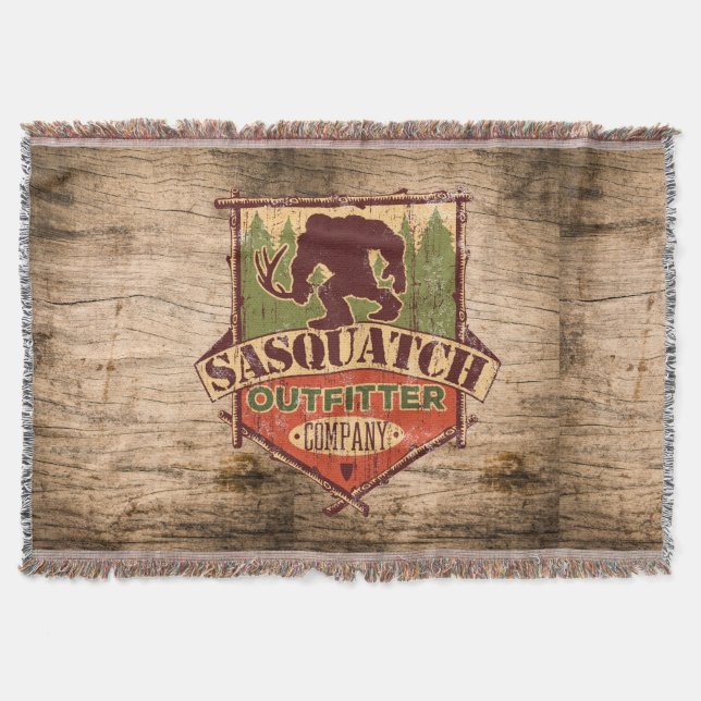 Sasquatch Outfitter Company Blanket (Front)