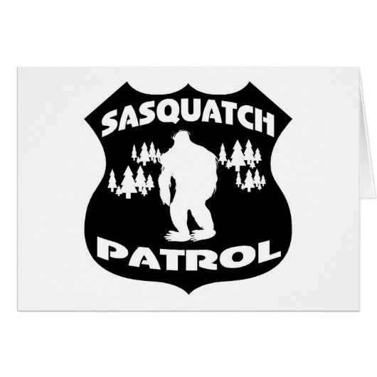 Sasquatch Patrol Forest Badge Cards (Front Horizontal)