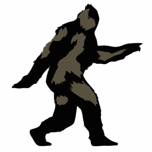 Sasquatch Photo Sculpture Cutouts | Zazzle