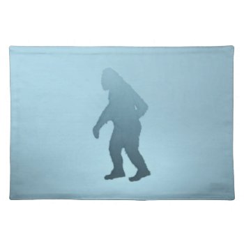 Sasquatch Placemat by Bluestar48 at Zazzle