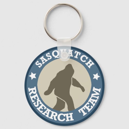 Sasquatch Research Team Keychain