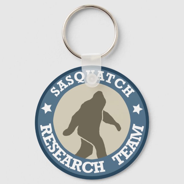 Sasquatch Research Team Keychain (Front)