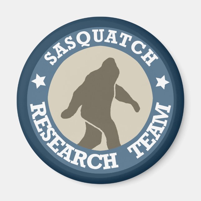 Sasquatch Research Team Magnet (Front)