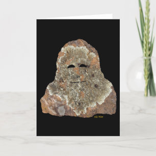 Sasquatch Rock Art Card