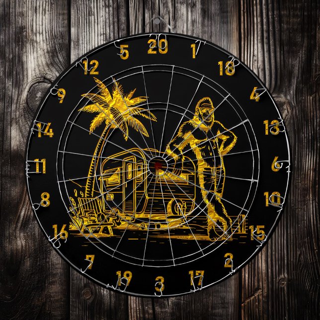 Sasquatch’s Secret Hobby Revealed Dart Board (Creator Uploaded)