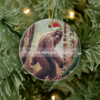 Sasquatch Santa Christmas