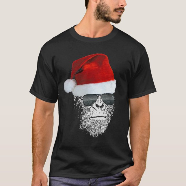 Sasquatch Secret Santa T-shirt (Front)