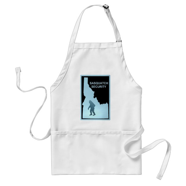Sasquatch Security - Idaho Adult Apron (Front)