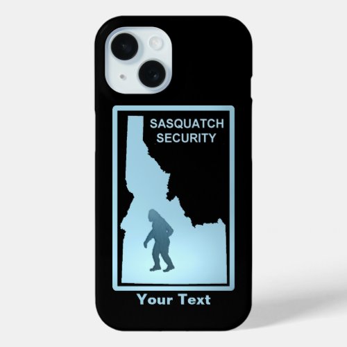 Sasquatch Security _ Idaho Case_Mate iPhone Case