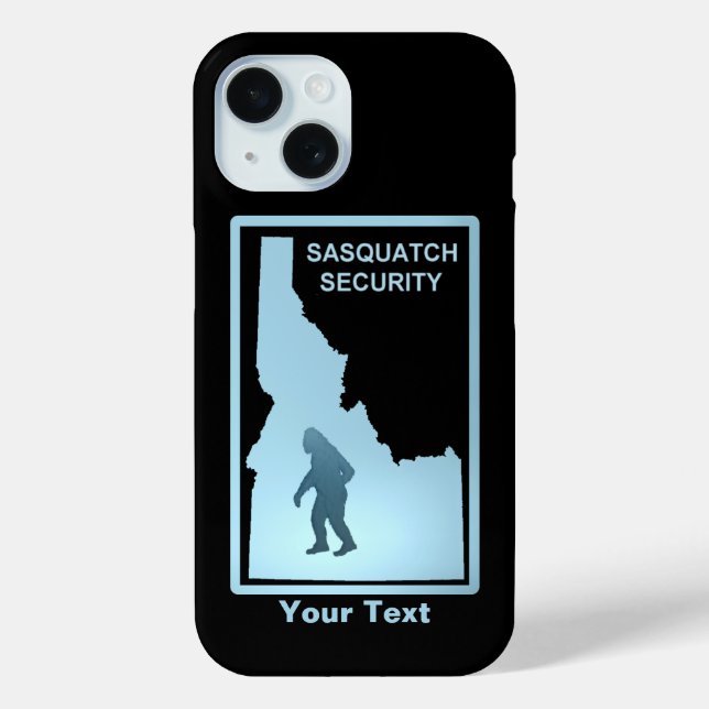 Sasquatch Security - Idaho Case-Mate iPhone Case (Back)