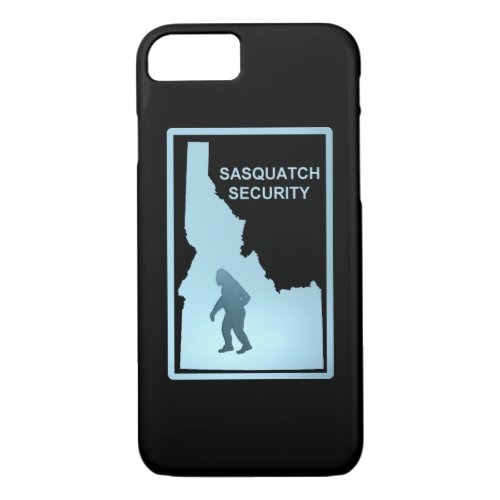 Sasquatch Security _ Idaho iPhone 87 Case