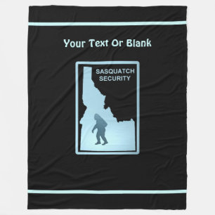 Sasquatch Security - Idaho Fleece Blanket