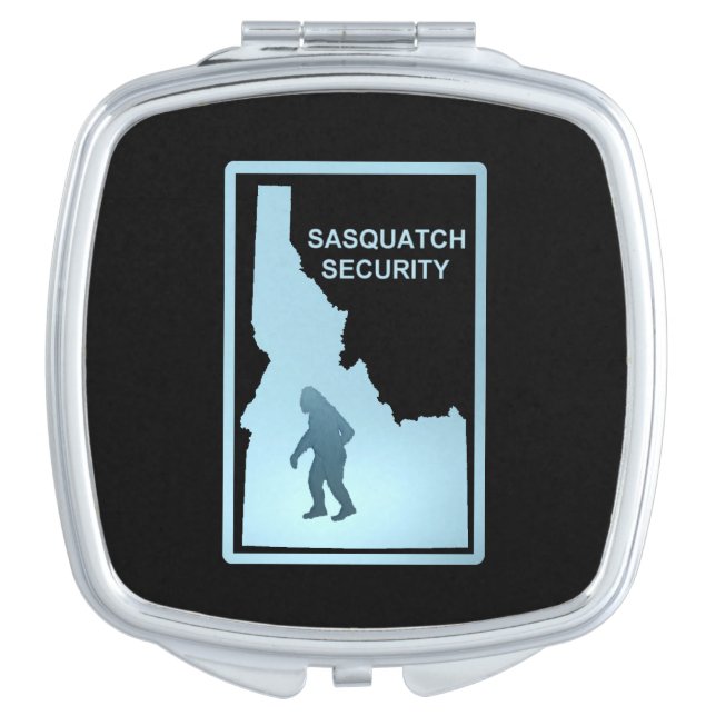 Sasquatch Security - Idaho Makeup Mirror (Front)