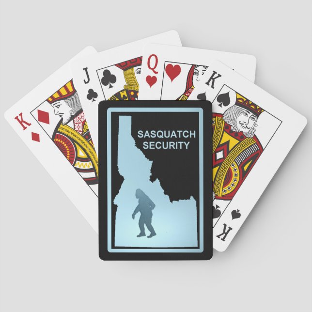 Sasquatch - Security - Idaho Poker Cards (Back)