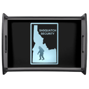 Sasquatch Security - Idaho Serving Tray