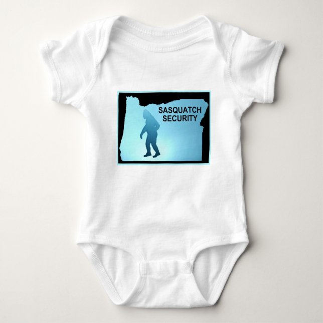 Sasquatch Security - Oregon Baby Bodysuit (Front)