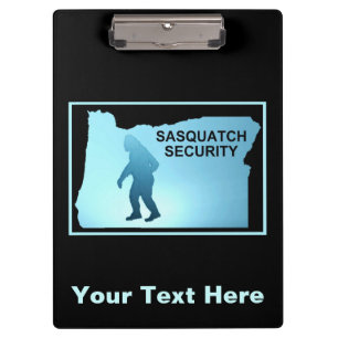 Sasquatch Security - Oregon Clipboard