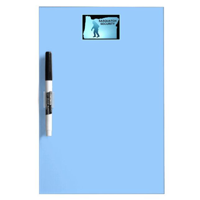 Sasquatch Security - Oregon Dry-Erase Board (Front)