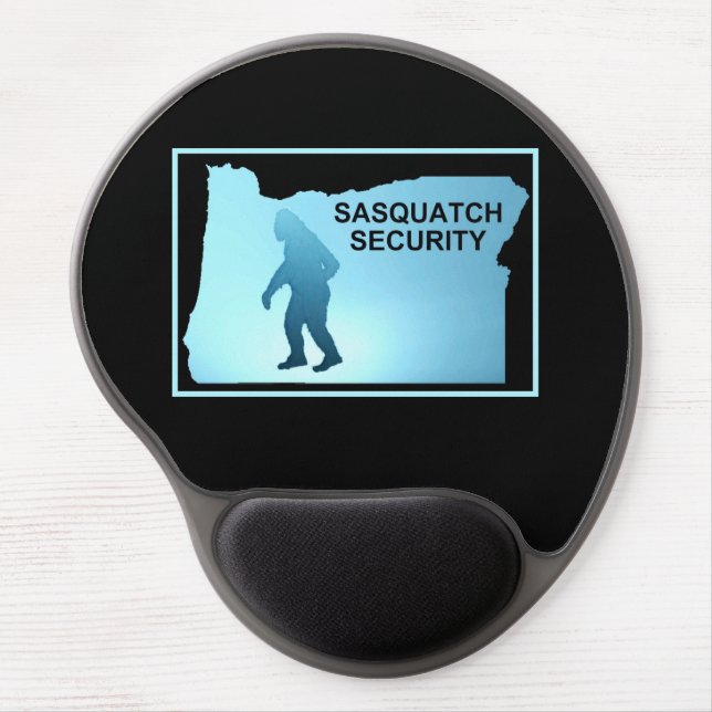 Sasquatch Security - Oregon Gel Mouse Pad (Front)