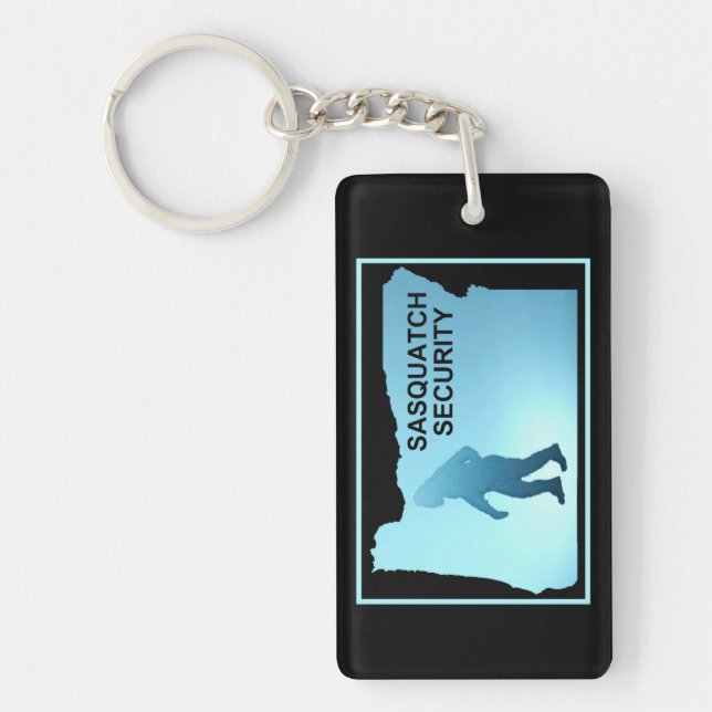 Sasquatch Security - Oregon Keychain (Front)