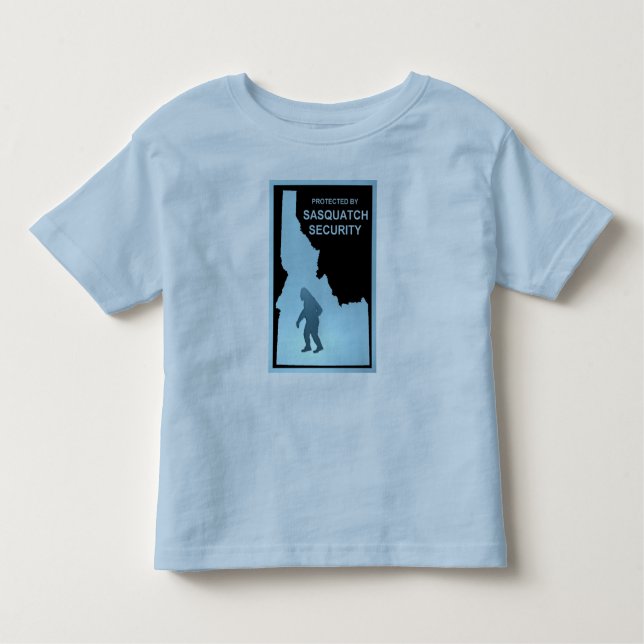 Sasquatch Security Toddler T-shirt (Front)