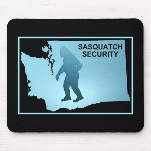 Sasquatch Security - Washington Mouse Pad (Front)