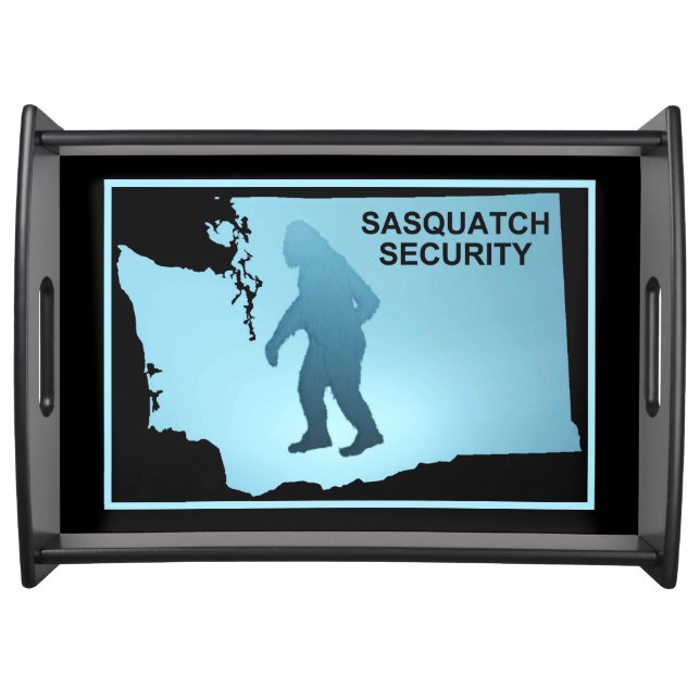 Sasquatch Security - Washington Serving Tray (Front)