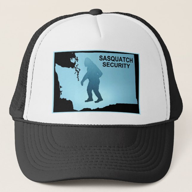 Sasquatch Security - Washington Trucker Hat (Front)