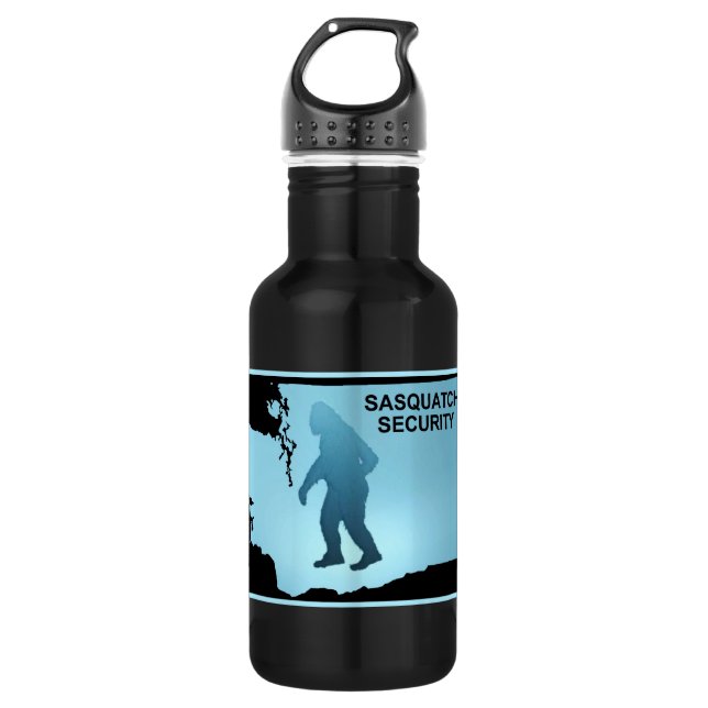 Sasquatch Security - Washington Water Bottle (Front)