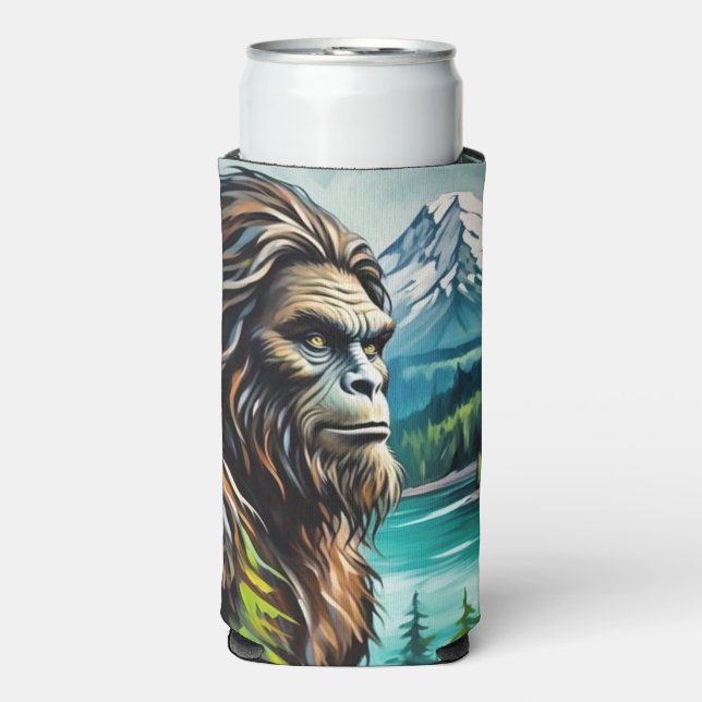 Sasquatch  seltzer can cooler (Seltzer Front)
