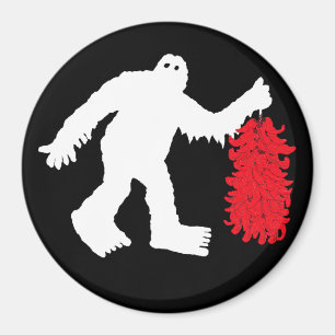 Sasquatch Sighted in Hatch, New Mexico Magnet