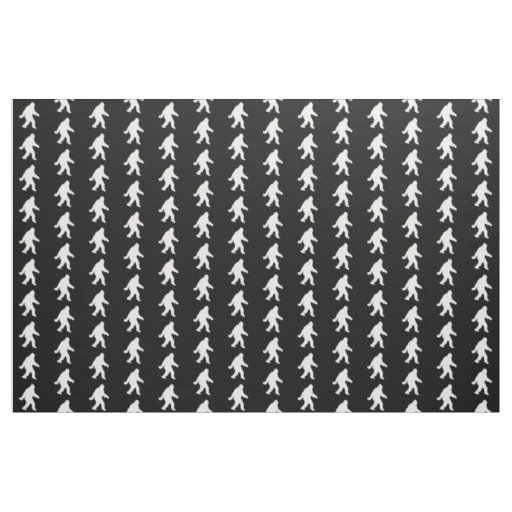 Sasquatch Silhouette Fabric