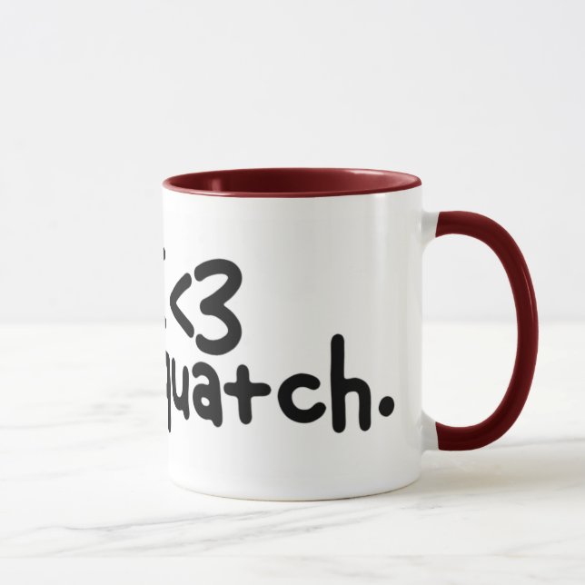 sasquatch sipper. mug (Right)