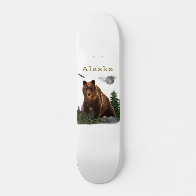 sasquatch skateboard deck (Front)