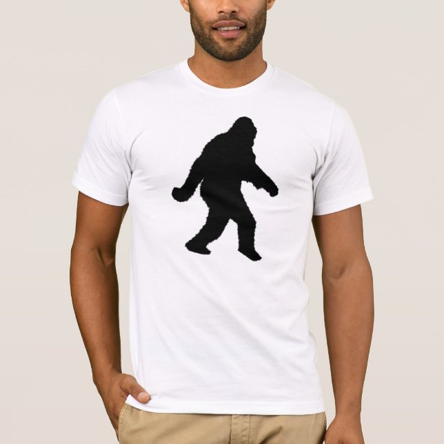 Sasquatch Squatchin' Silhouette T-Shirt (Front)