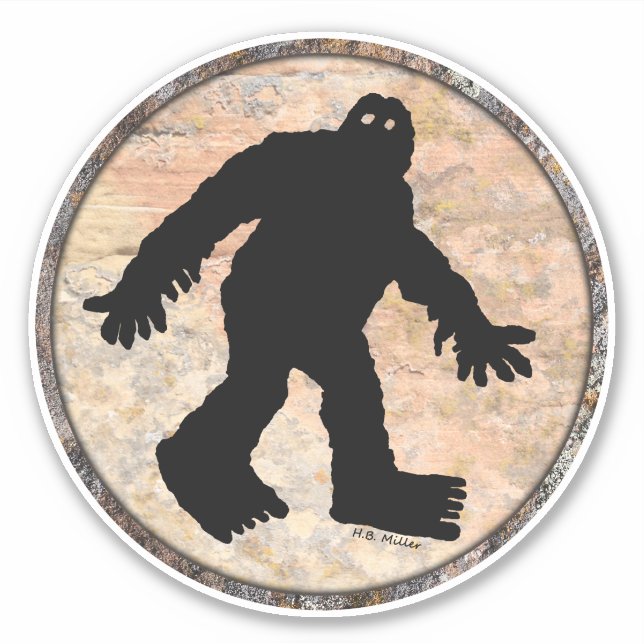 SASQUATCH STICKER (Front)