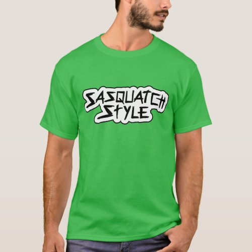 Sasquatch Style T_shirt