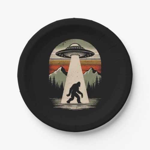 Sasquatch Swagger Elevate Your Look with Bigfoot_I Paper Plates